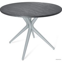 Кухонный стол Sheffilton SHT-TU30/TT 90 (серый/каменный уголь)