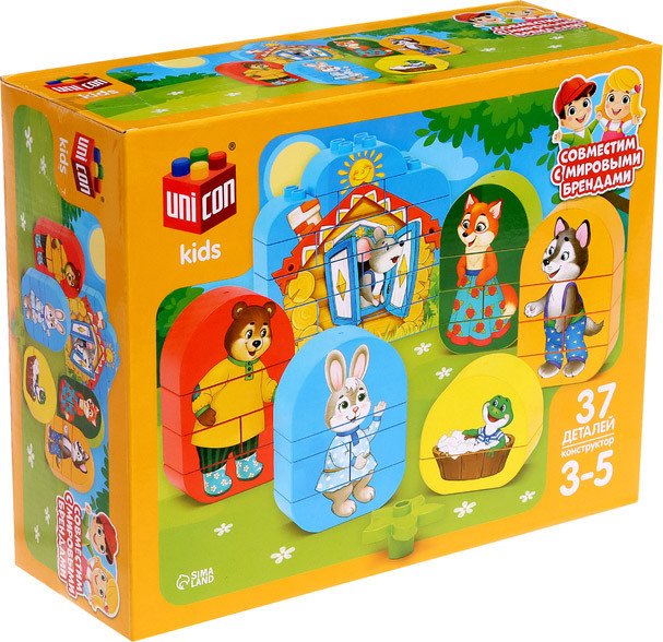 

Конструктор Unicon Kids 9826968 Теремок