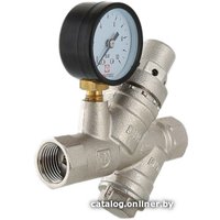 Фитинг Valtec Подпиточный клапан с фильтром и маном. VT.515 1/2" VT.515.N.04