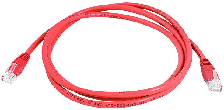 

Кабель Lexton LX8357 RJ45 - RJ45 (5 м, красный)