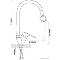 Смеситель Econoce EC0245BL