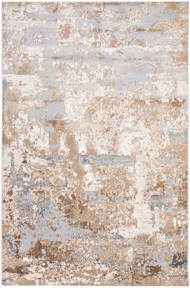 

Ковер для жилой комнаты Radjab Carpet Бьянка Прямоугольник D056A 7667RK-B (1.6x3, Cream Shirink/Vizon Fdy)