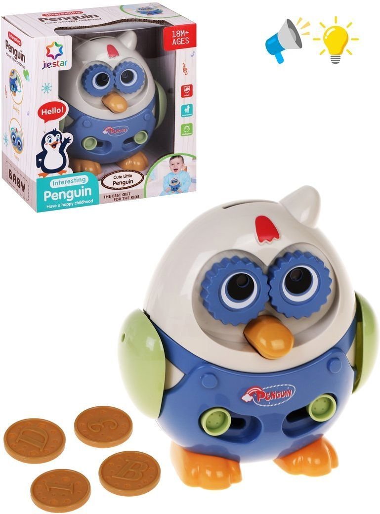 

Интерактивная игрушка Наша Игрушка Пингвин 200879522