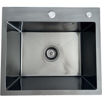 Кухонная мойка Blantek LS-5044B Nano black