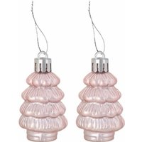 Елочная игрушка Золотая сказка 591715 (77 шт, розовый/белый)
