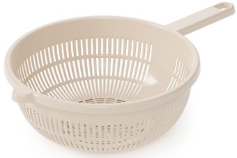 Дуршлаг Альтернатива М597 (бежевый)