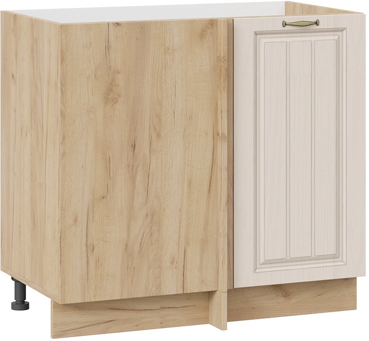 

Шкаф напольный Трия Лина 1Н9У (дуб крафт золотой/крем)