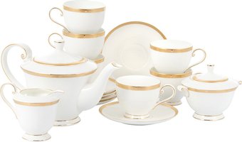 Заварочный чайник Gipfel Arlett 43255 (15пр, белый)