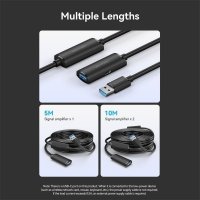 Кабель Vention CBMBL USB Type-A (10 м, черный)