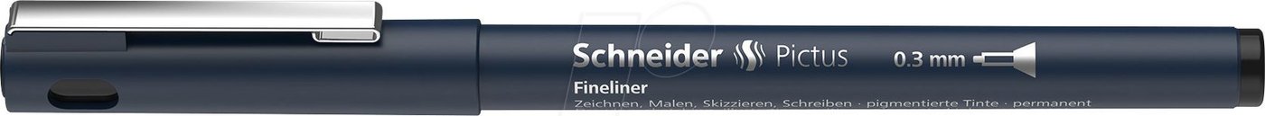 

Ручка капиллярная Schneider Pictus 197301 (черный)