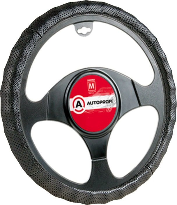 

Оплетка на руль Autoprofi AP-396 BK (L) (черный)