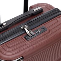 Чемодан Torber Onego T2081BS (бордовый)