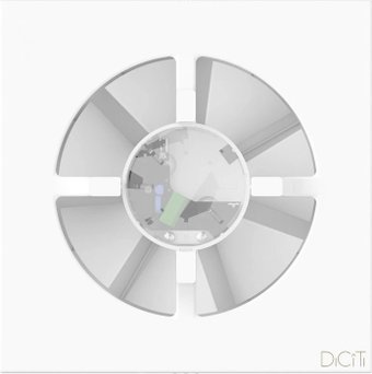 Осевой вентилятор DiCiTi Aeon 5С D125