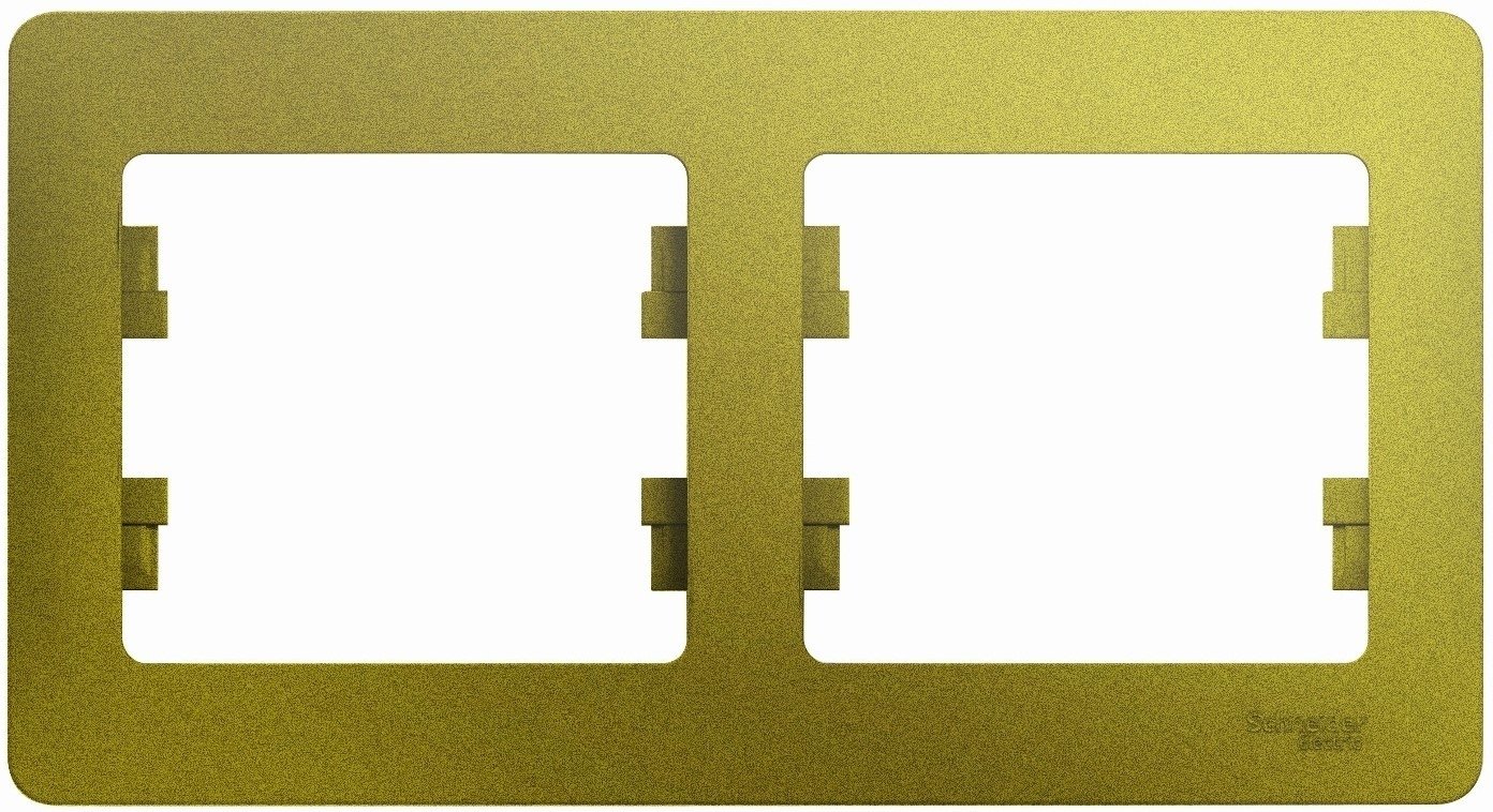 

Рамка Schneider Electric Glossa GSL001002
