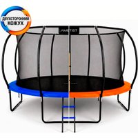 Батут AMETIST Pro Inside D435-14FT (синий/оранжевый)