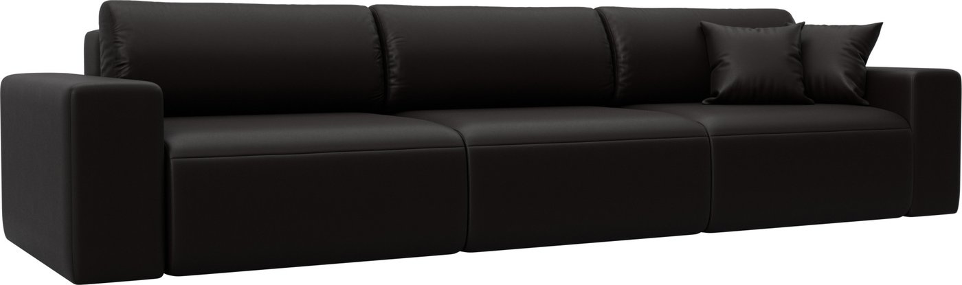 

Диван Лига диванов Лига-036 НПБ Классик Лонг 127670 (экокожа Grifon 12 коричневый)