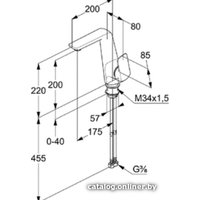 Смеситель Kludi Ameo 410240575