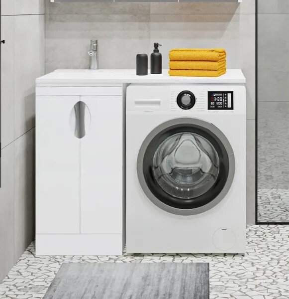 

Runo Тумба под умывальник Лира 45 (напольная, белый)