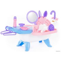 Ванночка для кукол Полесье №2 с аксессуарами 47250 (в пакете)
