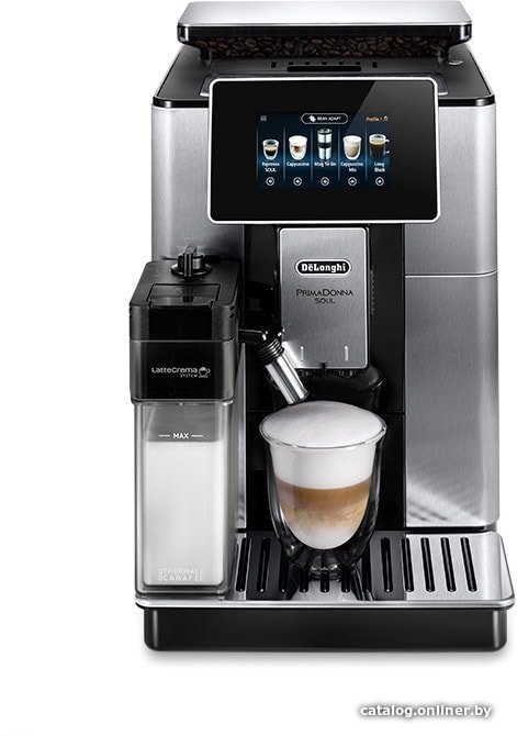 Кофемашина DeLonghi PrimaDonna Soul ECAM 610.74.MB