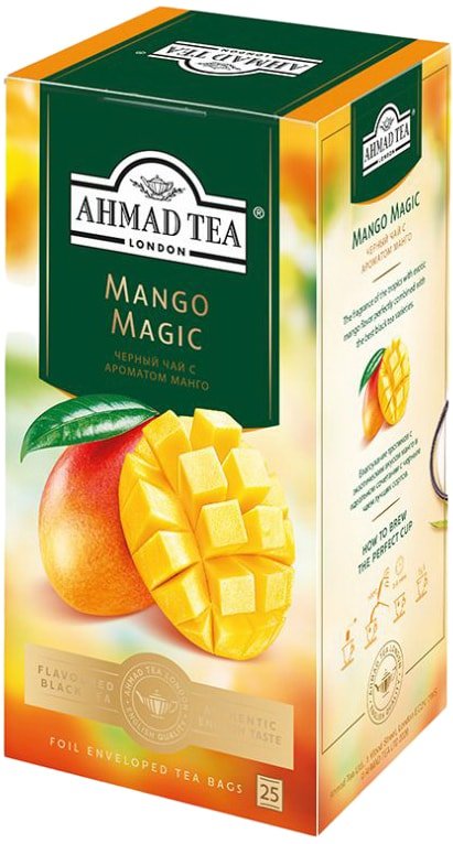 

Черный чай Ahmad Tea Mango Magic 25 шт