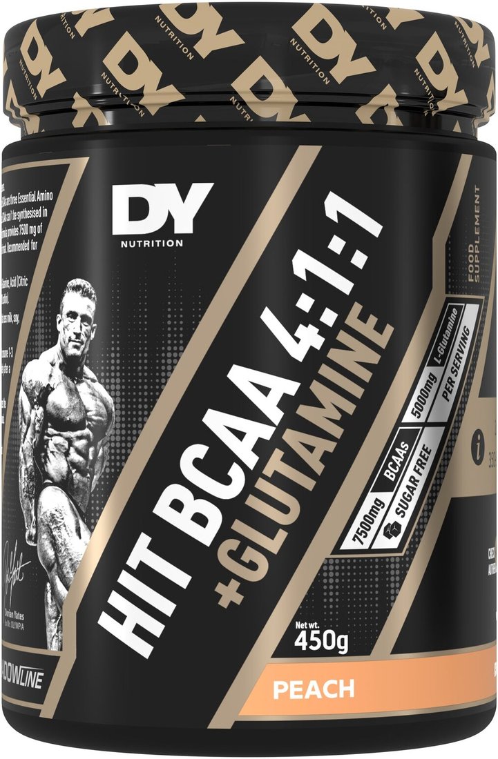 

Комплекс Dorian Yates Nutrition HIT BCAA 4:1:1 + Glutamine (450г, вишня)