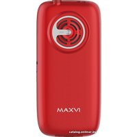 Кнопочный телефон Maxvi B10 (красный)