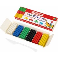 Пластилин Пифагор Веселая такса 106674 (6 цв)