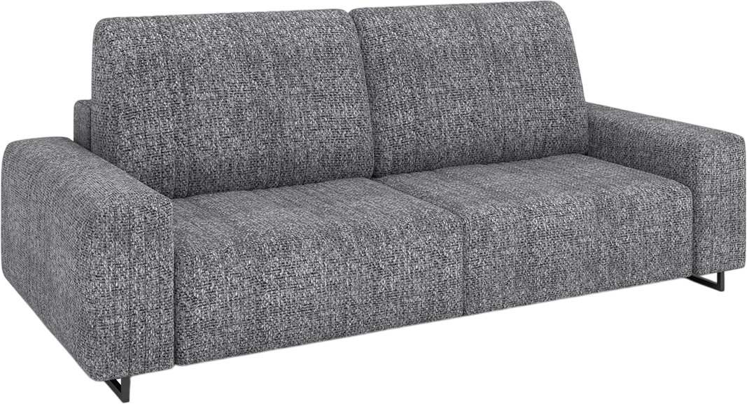 

Диван Rivalli Уолтер УП 1000 + 1000 (Katrin Grey/черный муар)