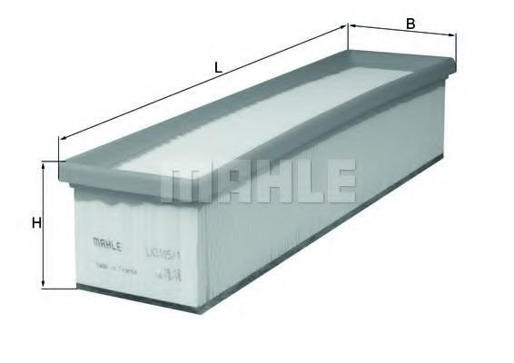 

Воздушный фильтр Mahle Knecht LX31051