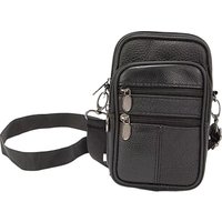 Мужская сумка Poshete 878-9930-BLK (черный)