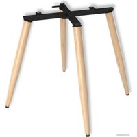 Стул Sheffilton SHT-ST29/S95-W (коричневый/прозрачный лак/черный муар)