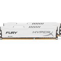 Оперативная память HyperX Fury White 2x8GB KIT DDR3 PC3-14900 HX318C10FWK2/16