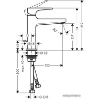 Смеситель Hansgrohe Metropol 32506000