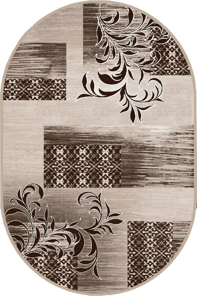 

Ковер для жилой комнаты Витебские ковры Манхэттен овал 3234b6 (1.6x2.3)