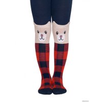 Колготки Conte-kids Tip-Top Медвежата 17С-60СП (р. 80-86, темно-синий-красный 449)