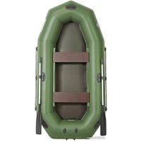 Моторно-гребная лодка Лоцман Профи 280 ЖС (зеленый)