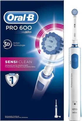 

Электрическая зубная щетка Oral-B Pro 600 Sensi Clean D16.513.1