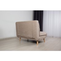 Диван DiArt Элли 1000 (велюр Sensey moonlight/ножки светлые)