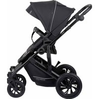 Универсальная коляска Indigo Coin (3 в 1, черный)