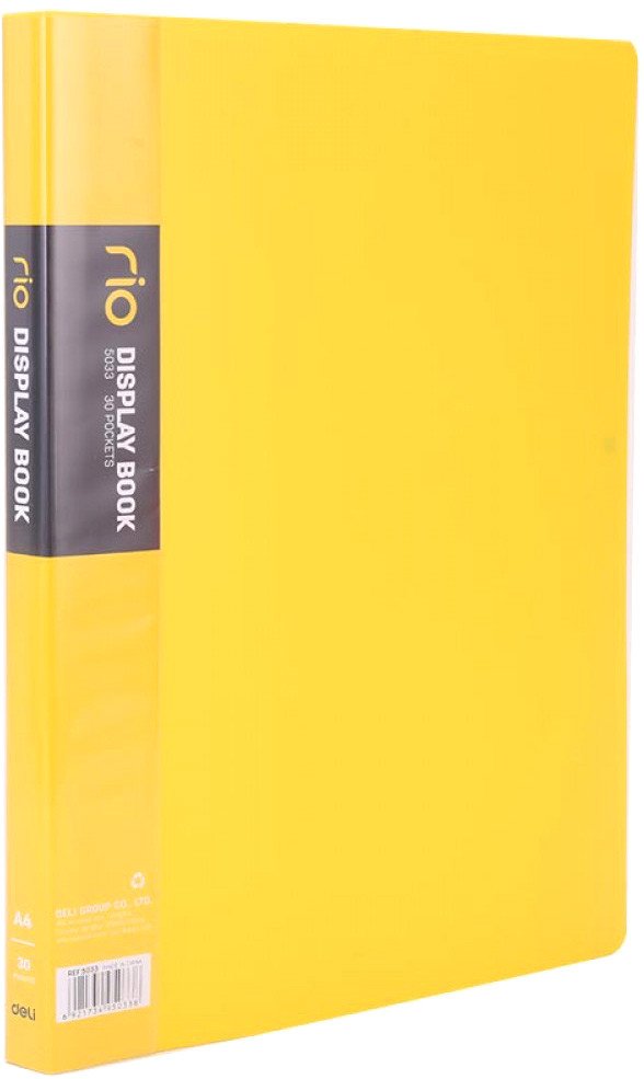 

Папка для бумаг Deli 5033 (желтый)