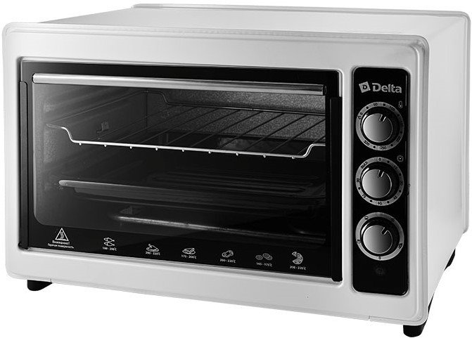 

Мини-печь Delta D-0124 (белый)