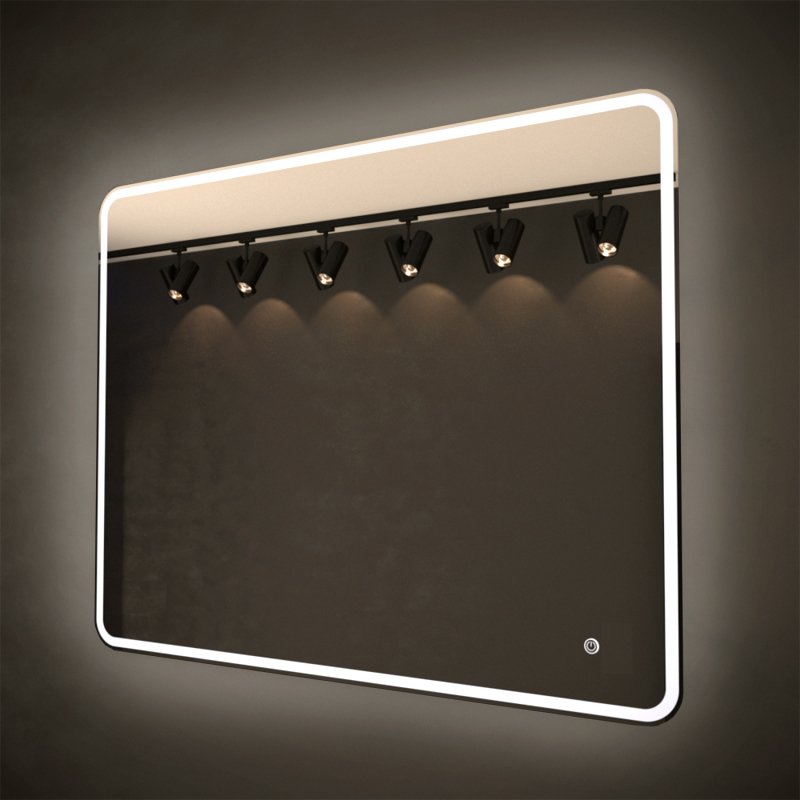 

KVV Group Зеркало Fano 900x700 сенсорный выключатель (влагостойкое)