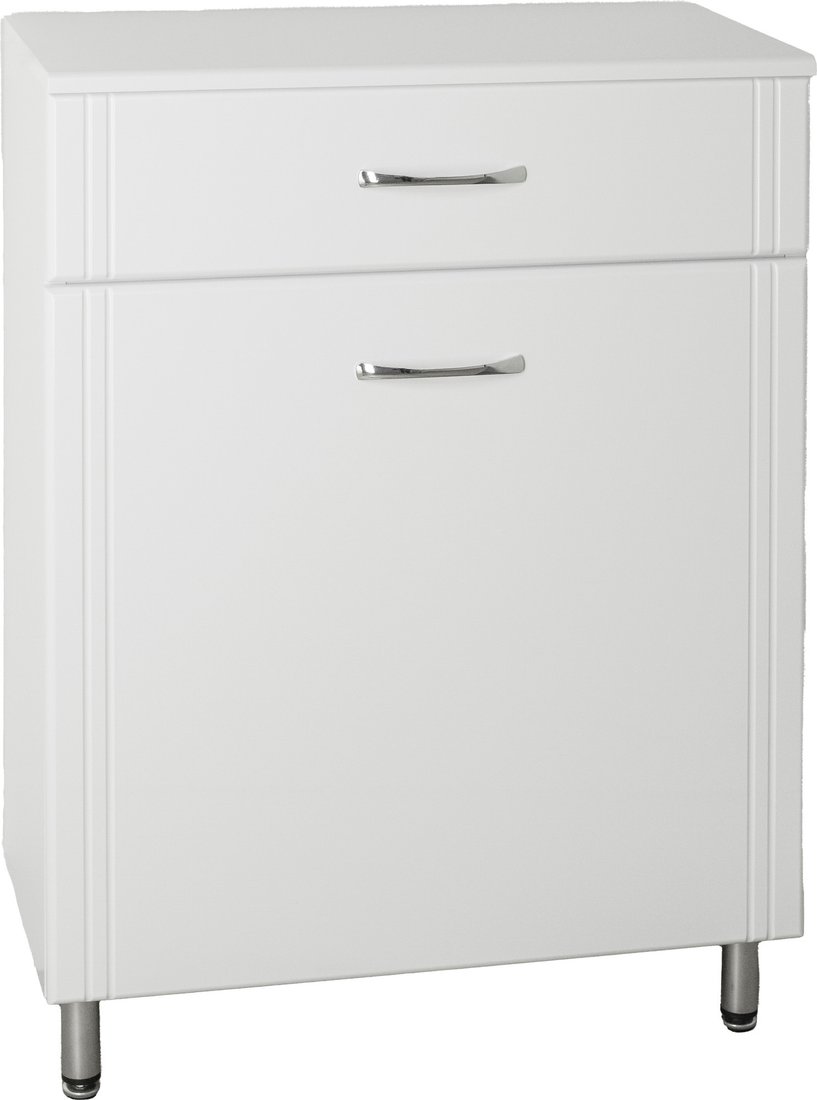 Symbolite Комод для ванной ТН 60 1 ящик с корзиной