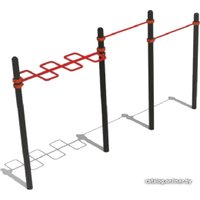 Турник Dinamika Двойной со змейкой ZSO-001890