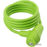 Тросовый велосипедный замок M-Wave S 8.15 S (зеленый)