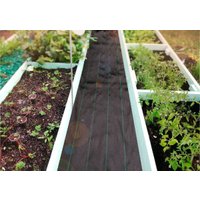 Укрывной материал GreenTerra Агроткань для дорожек между грядками 0,6х50м (100 г/м2, черный) UV