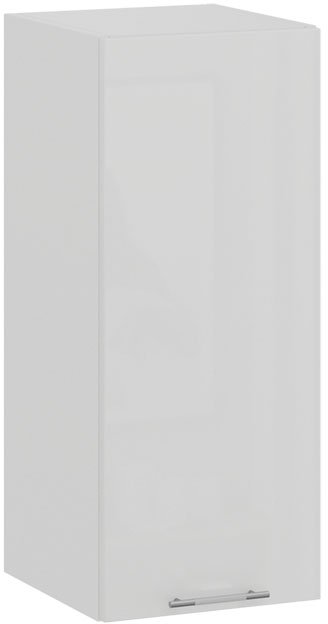 

Шкаф навесной Трия Весна 1В3 (белый/белый глянец)