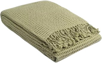 Плед Tkano Essential TK23-TH0004 (травянисто-зеленый)