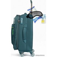Чемодан-спиннер Mironpan 50161-2-S+ 60 см (бирюза)